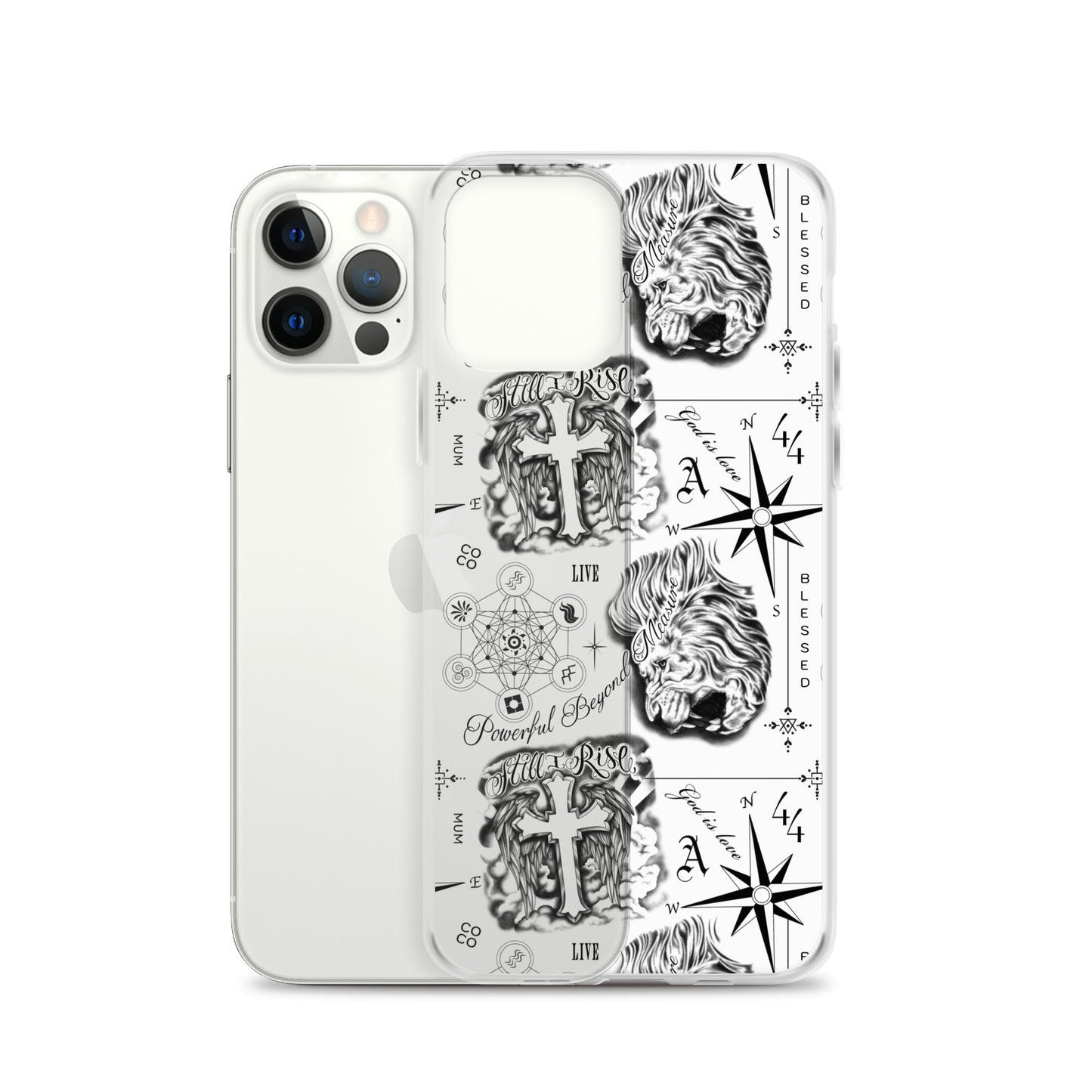 Lewis Hamilton Tattoo Art iPhone Case