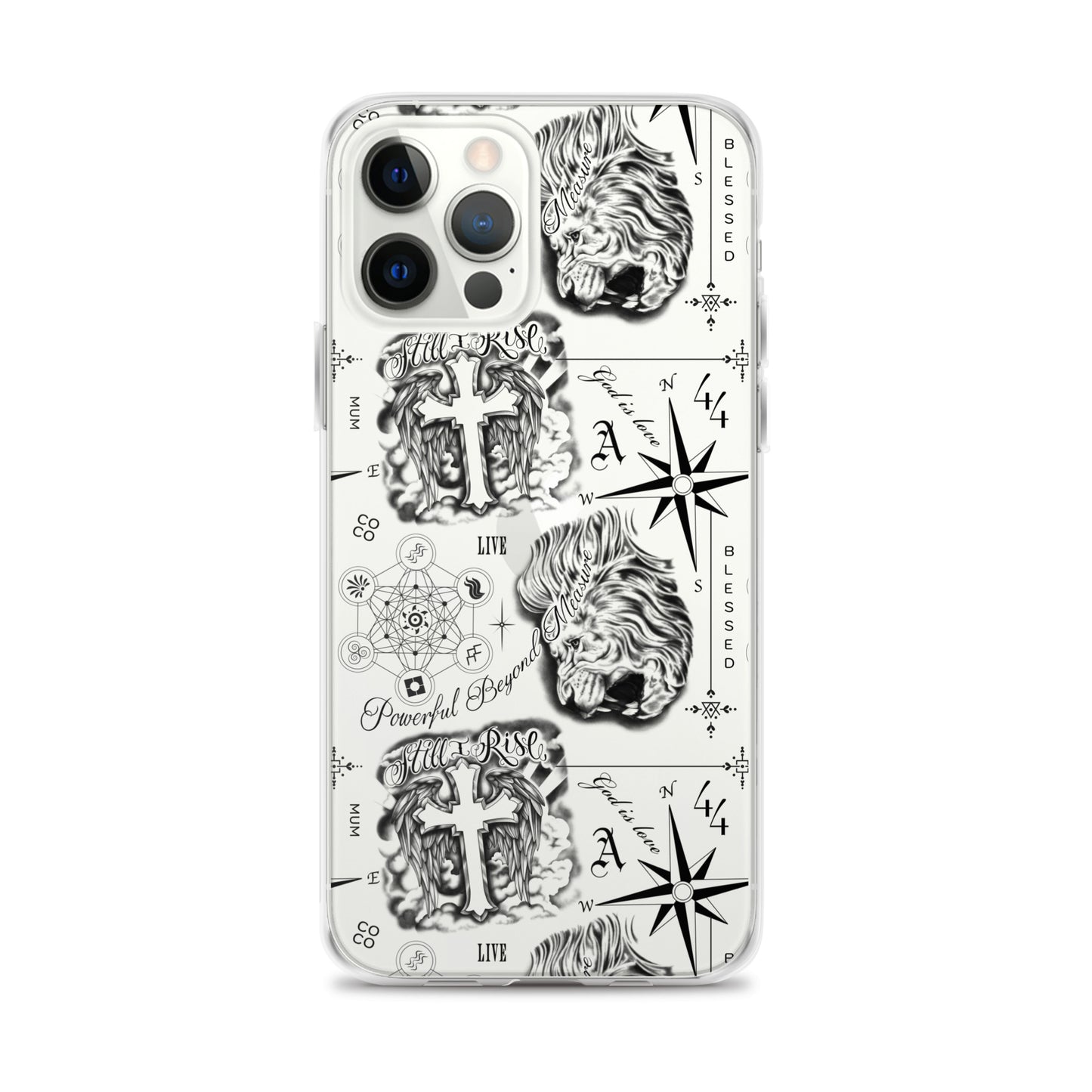Lewis Hamilton Tattoo Art iPhone Case