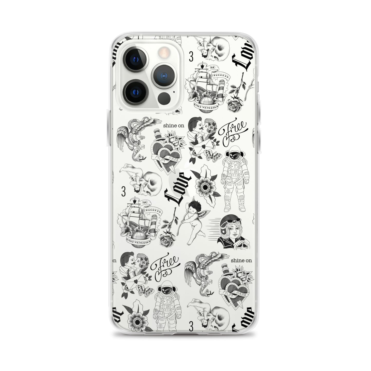 Iconic Daniel Ricciardo Tattoo iPhone Case