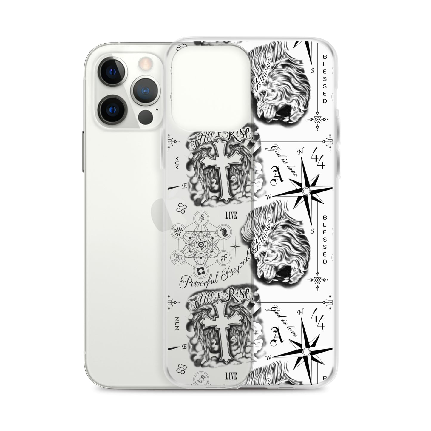 Lewis Hamilton Tattoo Art iPhone Case