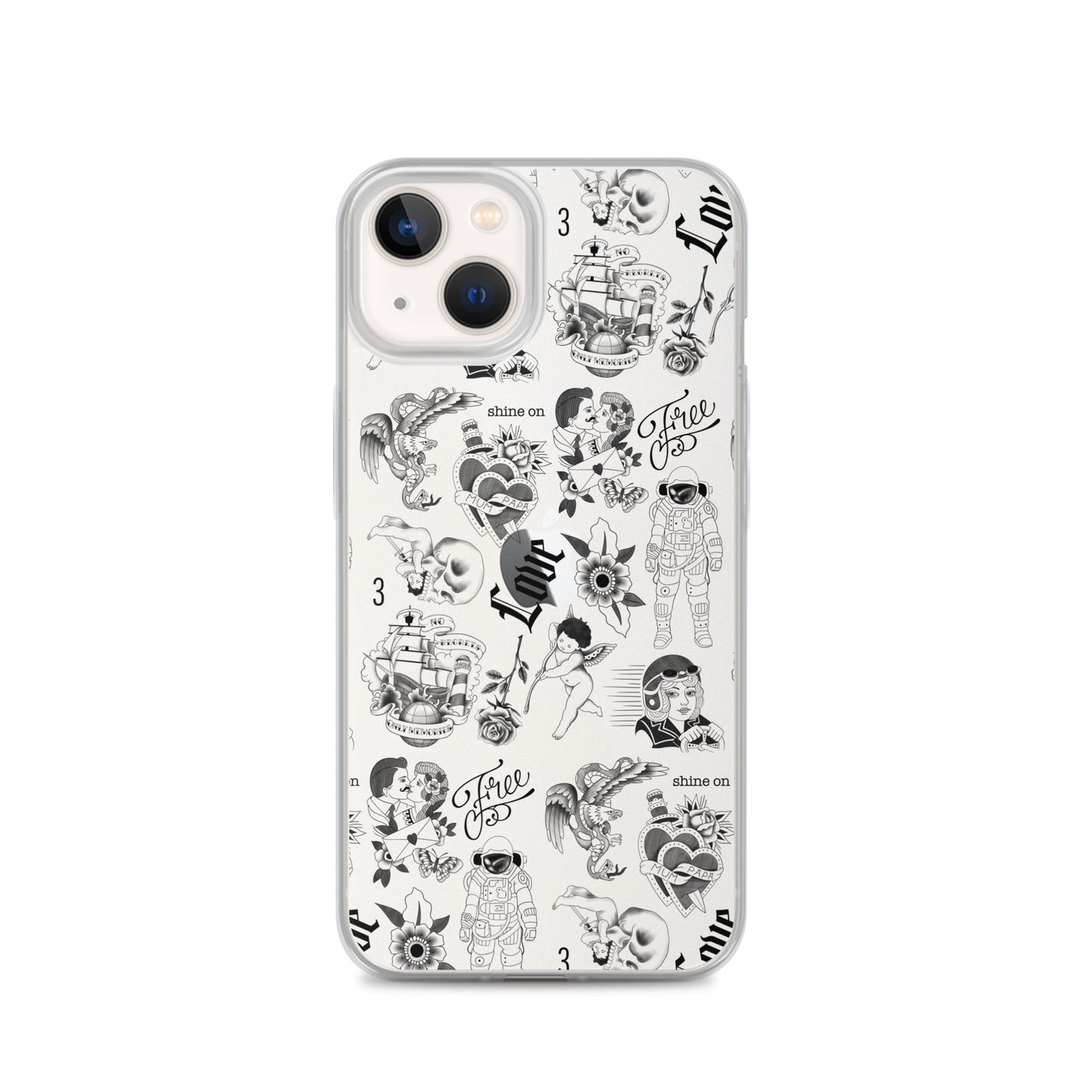 Iconic Daniel Ricciardo Tattoo iPhone Case