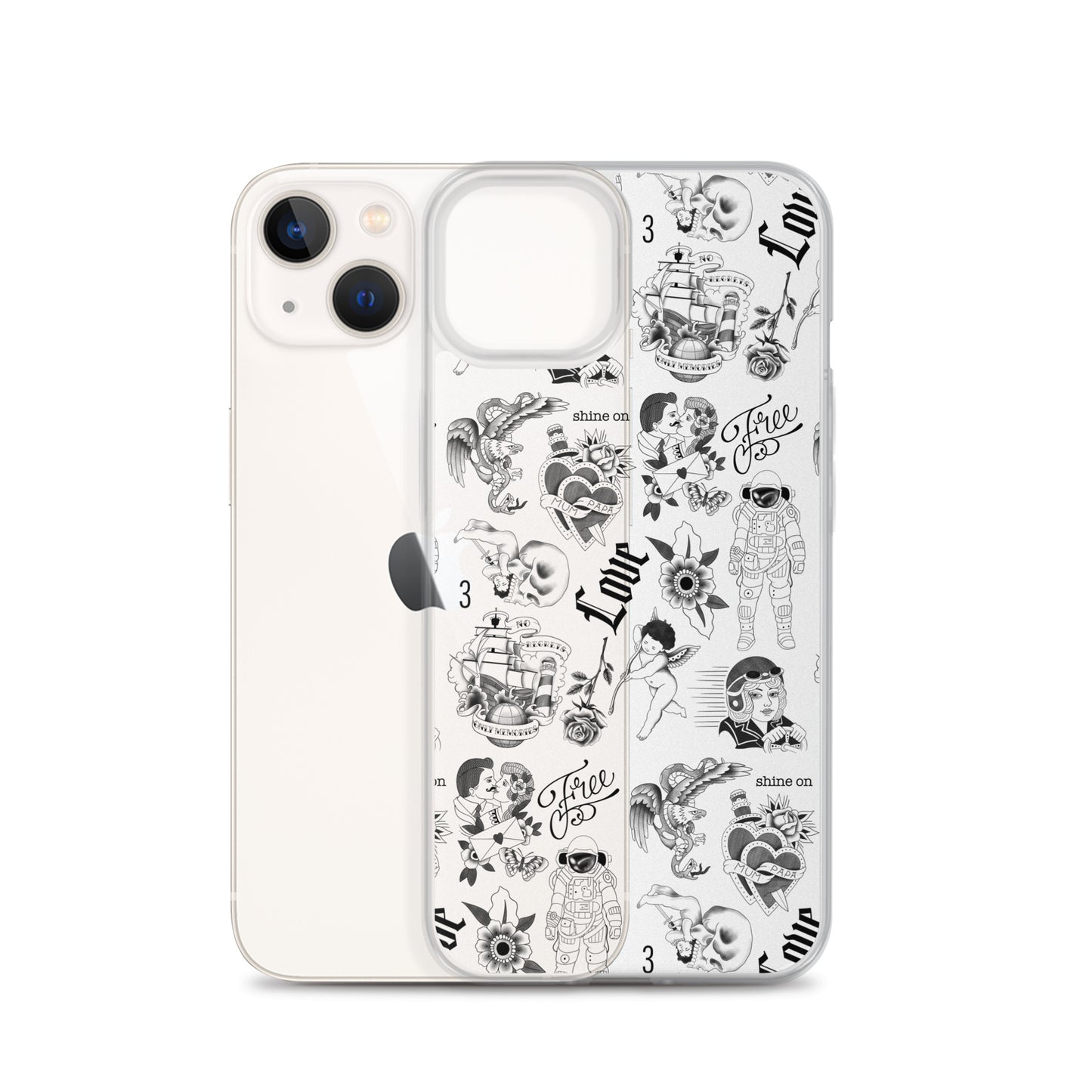 Iconic Daniel Ricciardo Tattoo iPhone Case