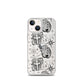 Lewis Hamilton Tattoo Art iPhone Case