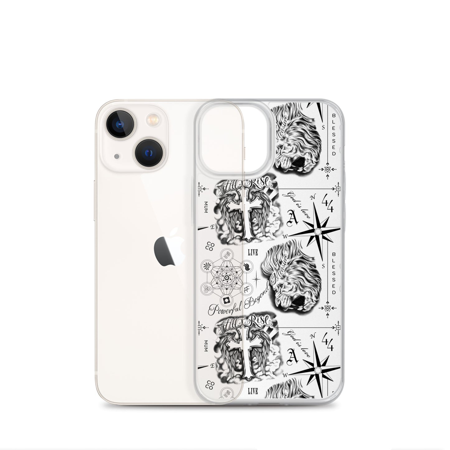 Lewis Hamilton Tattoo Art iPhone Case