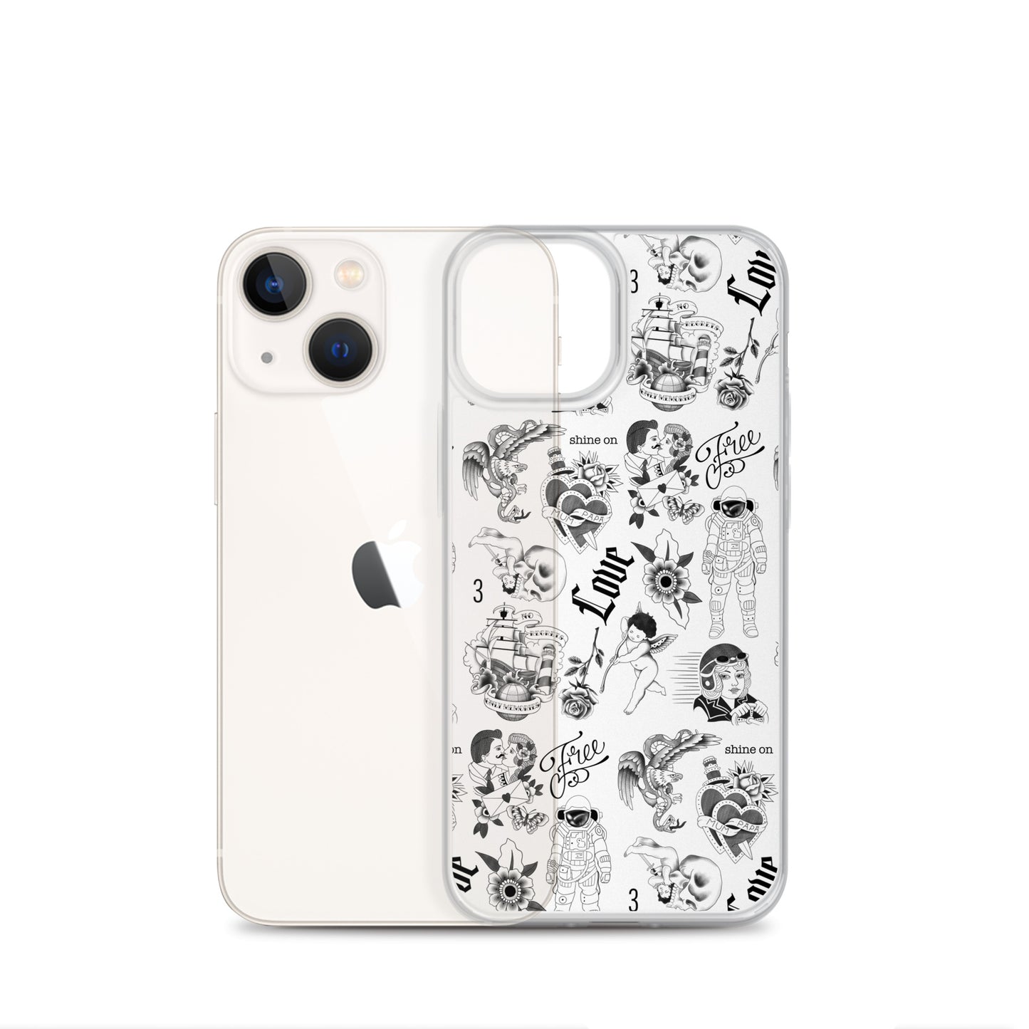 Iconic Daniel Ricciardo Tattoo iPhone Case