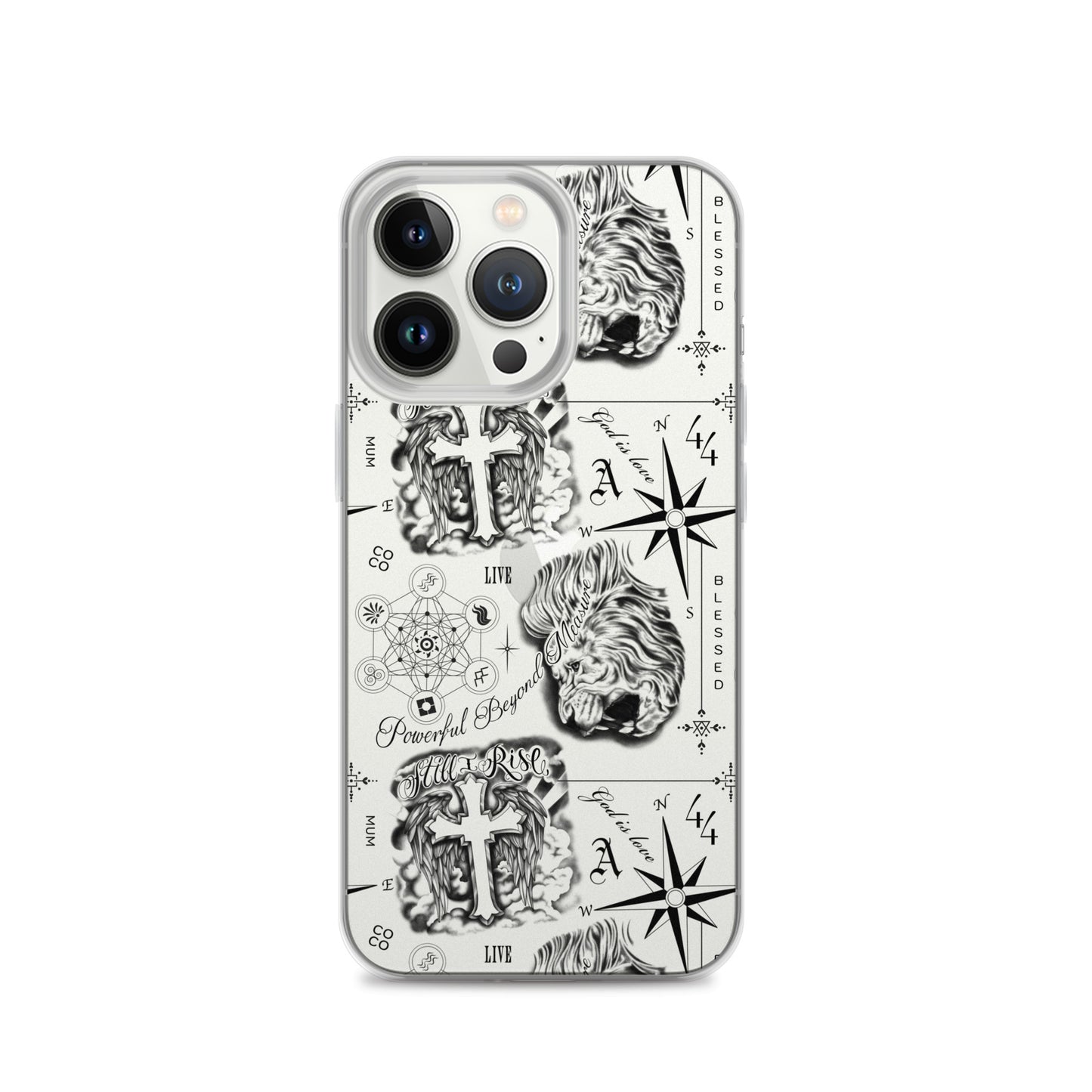 Lewis Hamilton Tattoo Art iPhone Case