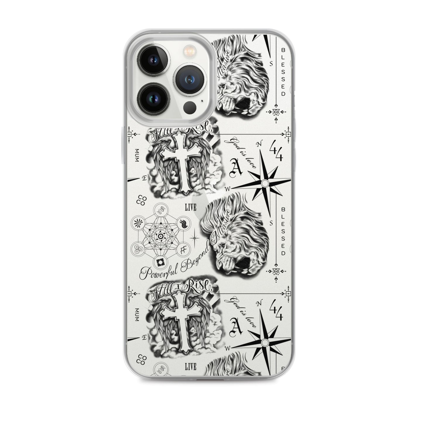 Lewis Hamilton Tattoo Art iPhone Case