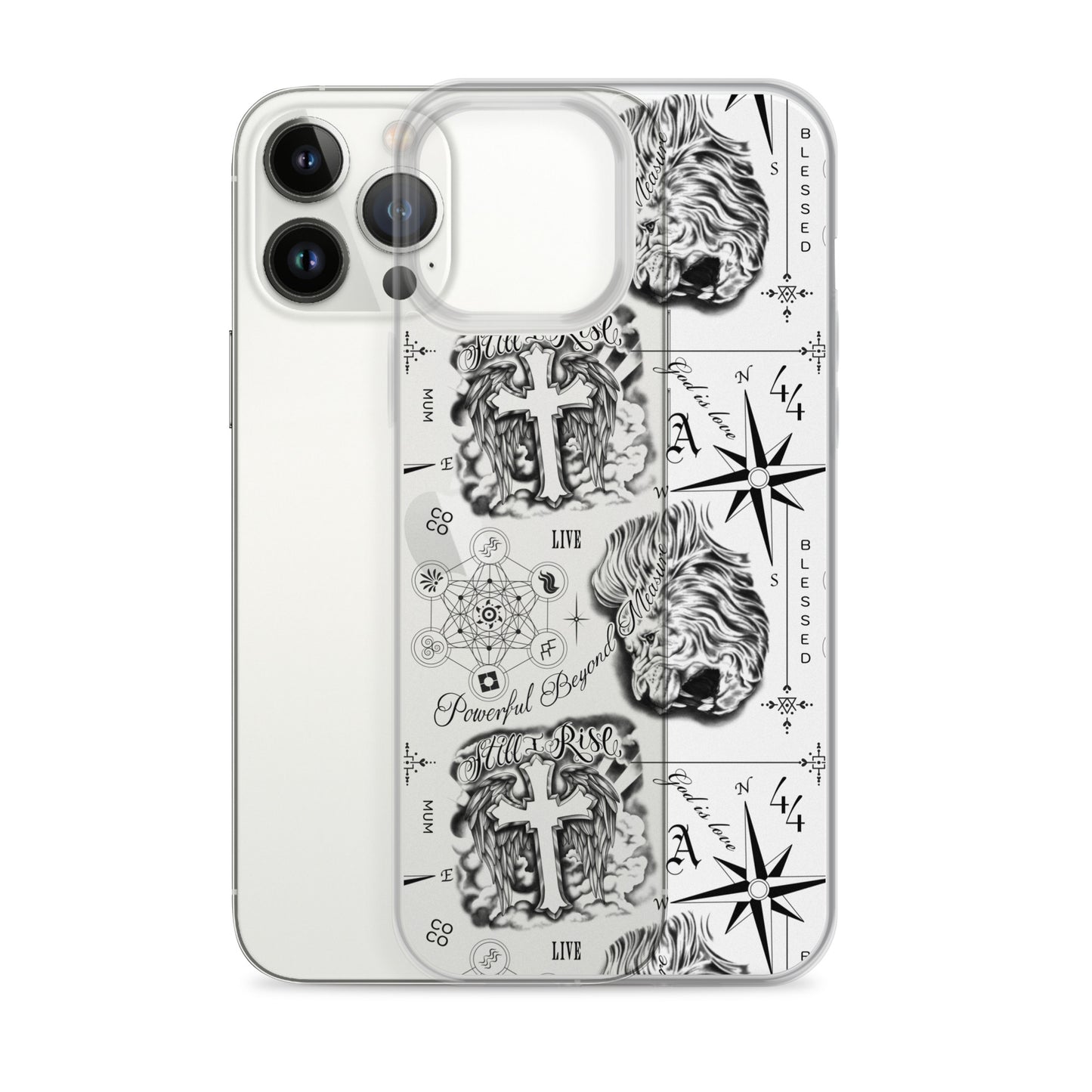 Lewis Hamilton Tattoo Art iPhone Case