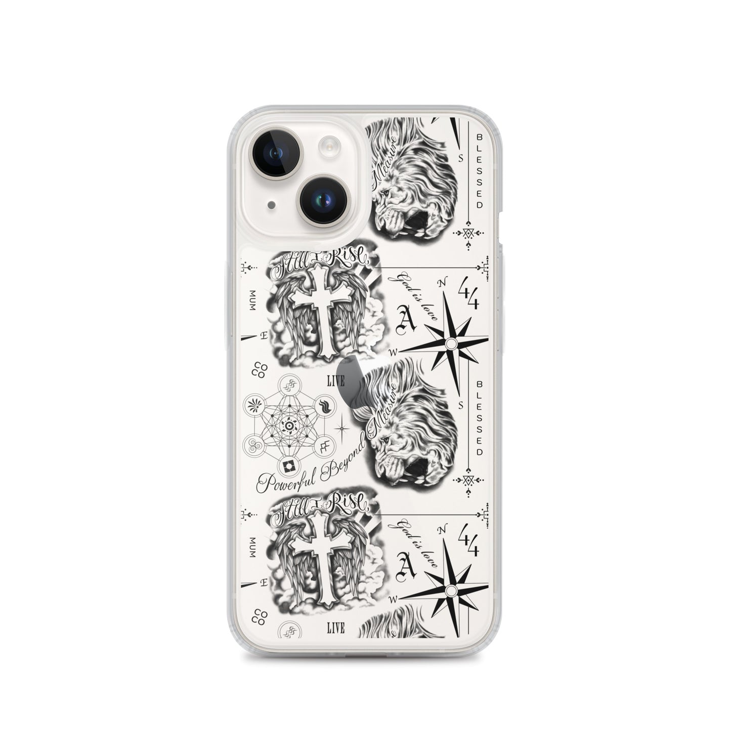 Lewis Hamilton Tattoo Art iPhone Case
