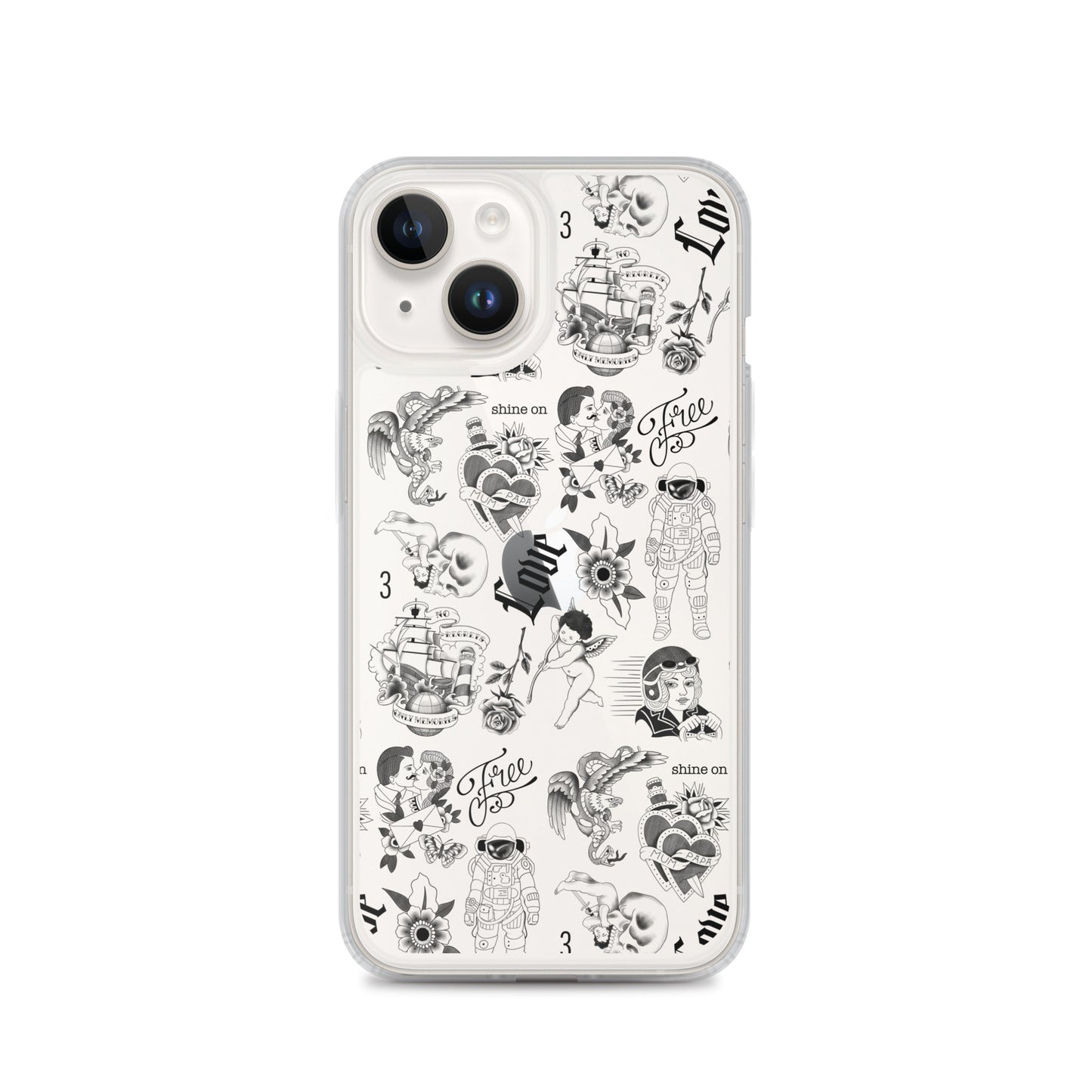 Iconic Daniel Ricciardo Tattoo iPhone Case