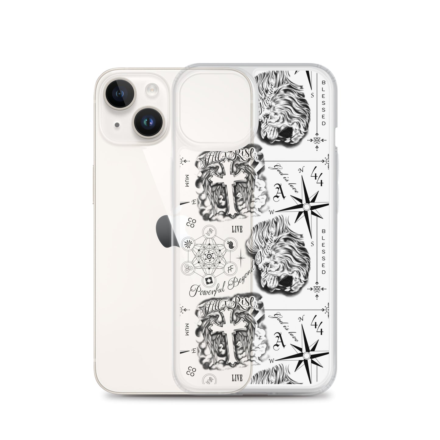 Lewis Hamilton Tattoo Art iPhone Case