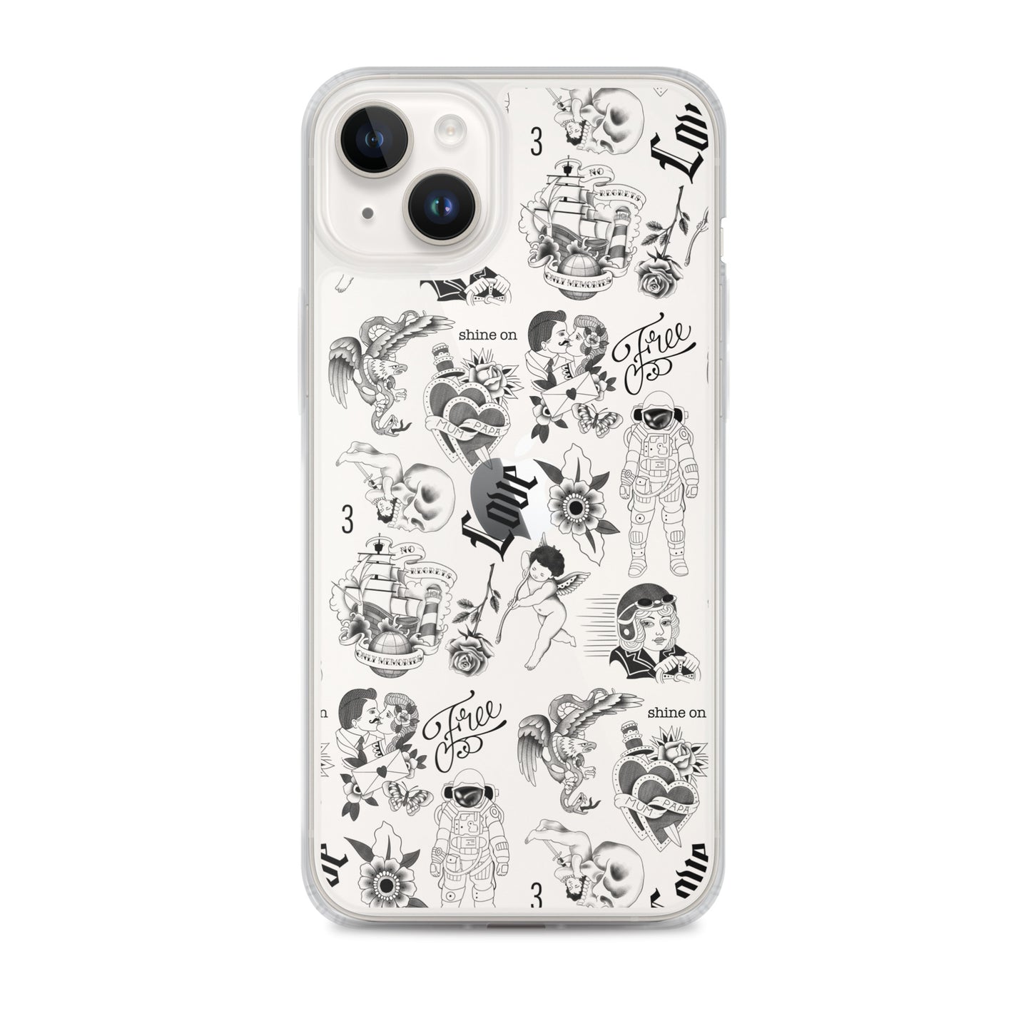 Iconic Daniel Ricciardo Tattoo iPhone Case