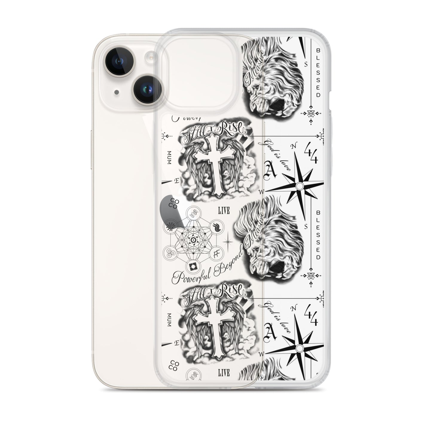 Lewis Hamilton Tattoo Art iPhone Case