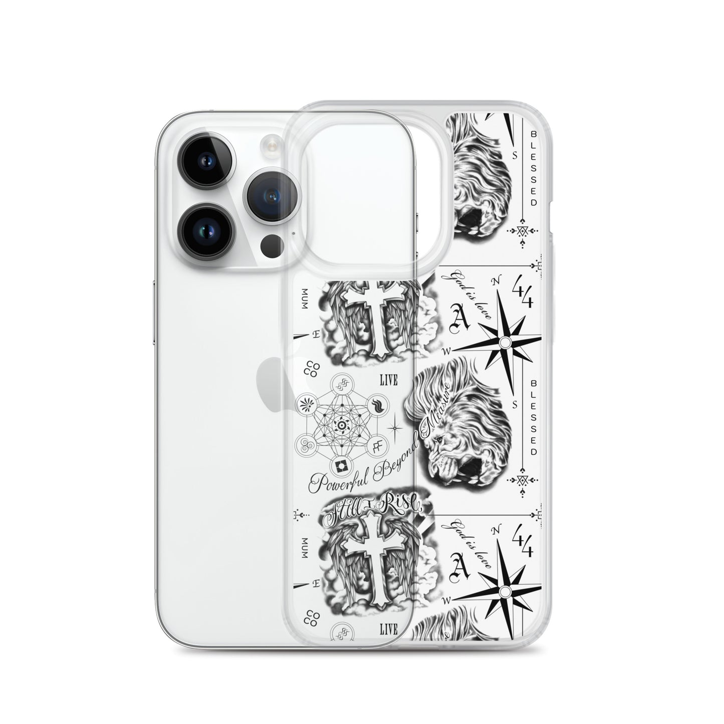 Lewis Hamilton Tattoo Art iPhone Case