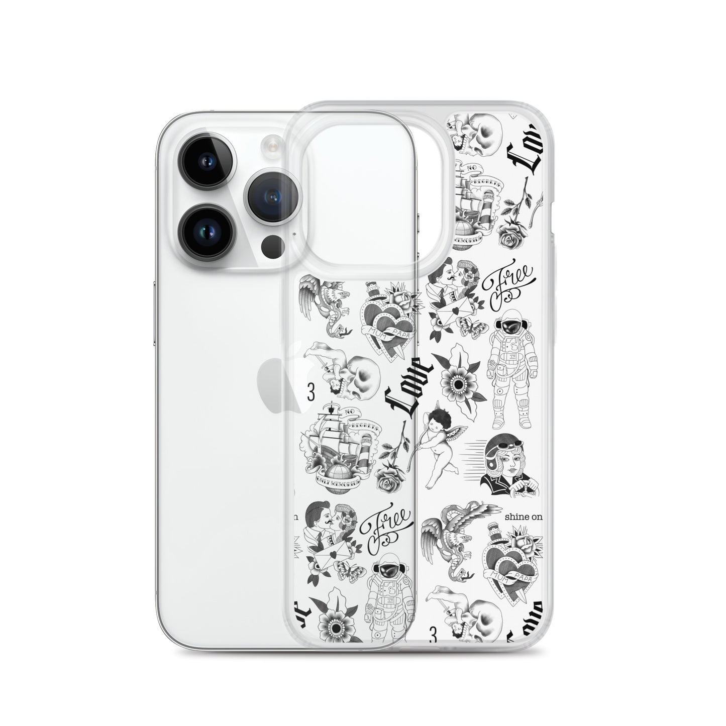 Iconic Daniel Ricciardo Tattoo iPhone Case