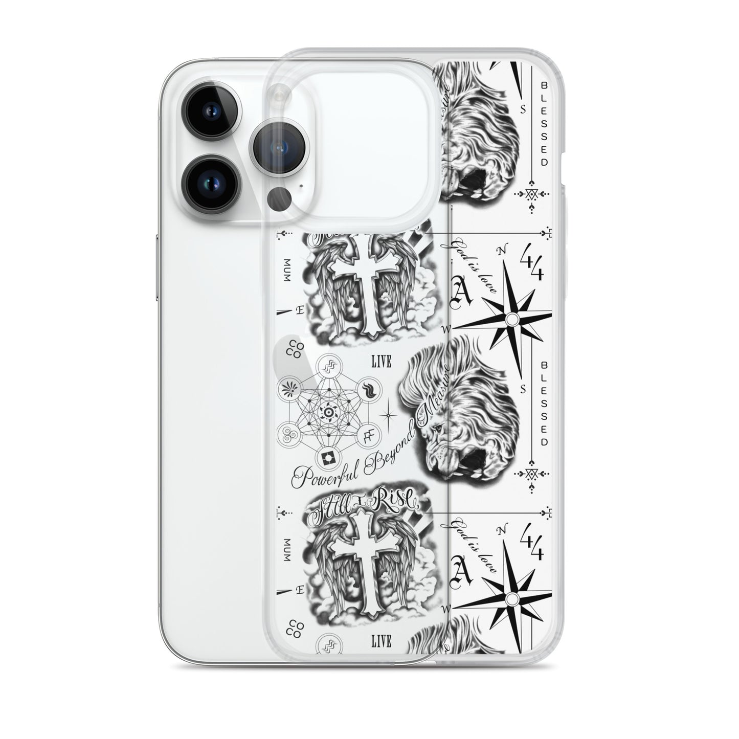 Lewis Hamilton Tattoo Art iPhone Case