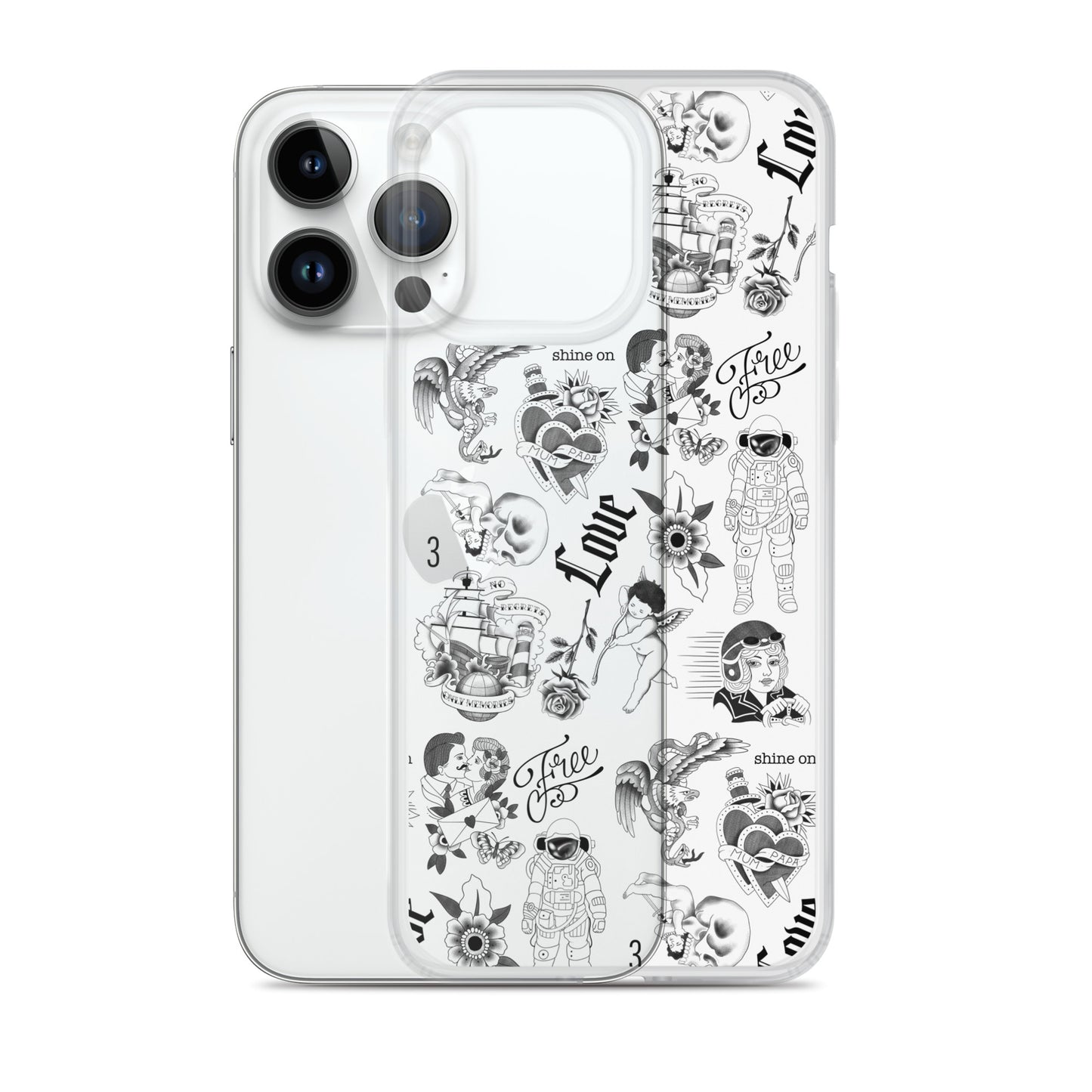 Iconic Daniel Ricciardo Tattoo iPhone Case