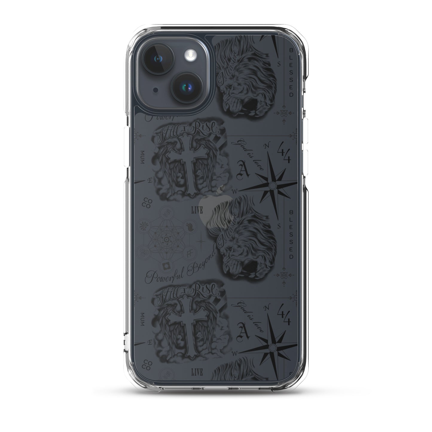 Lewis Hamilton Tattoo Art iPhone Case