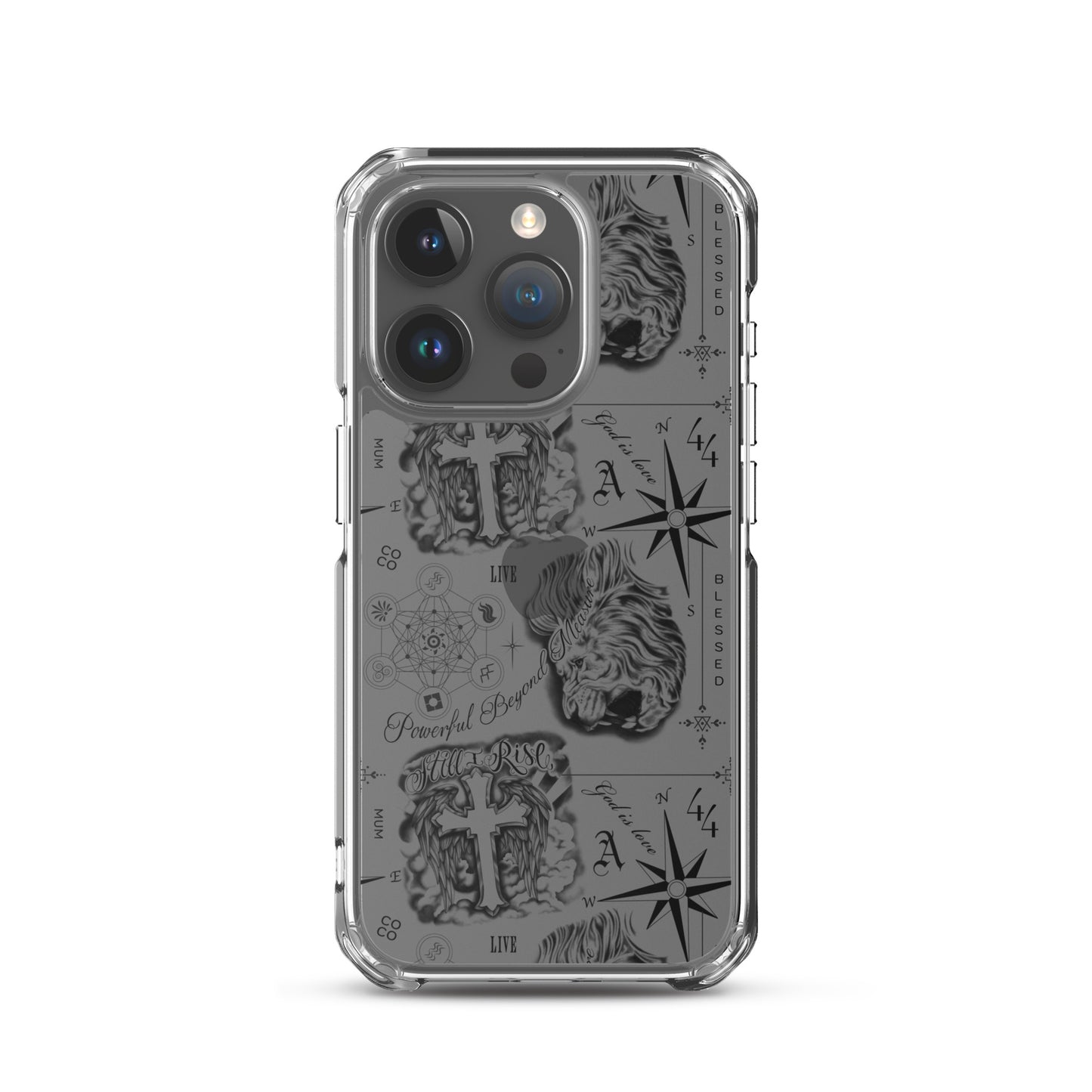 Lewis Hamilton Tattoo Art iPhone Case