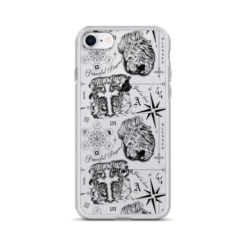 Lewis Hamilton Tattoo Art iPhone Case