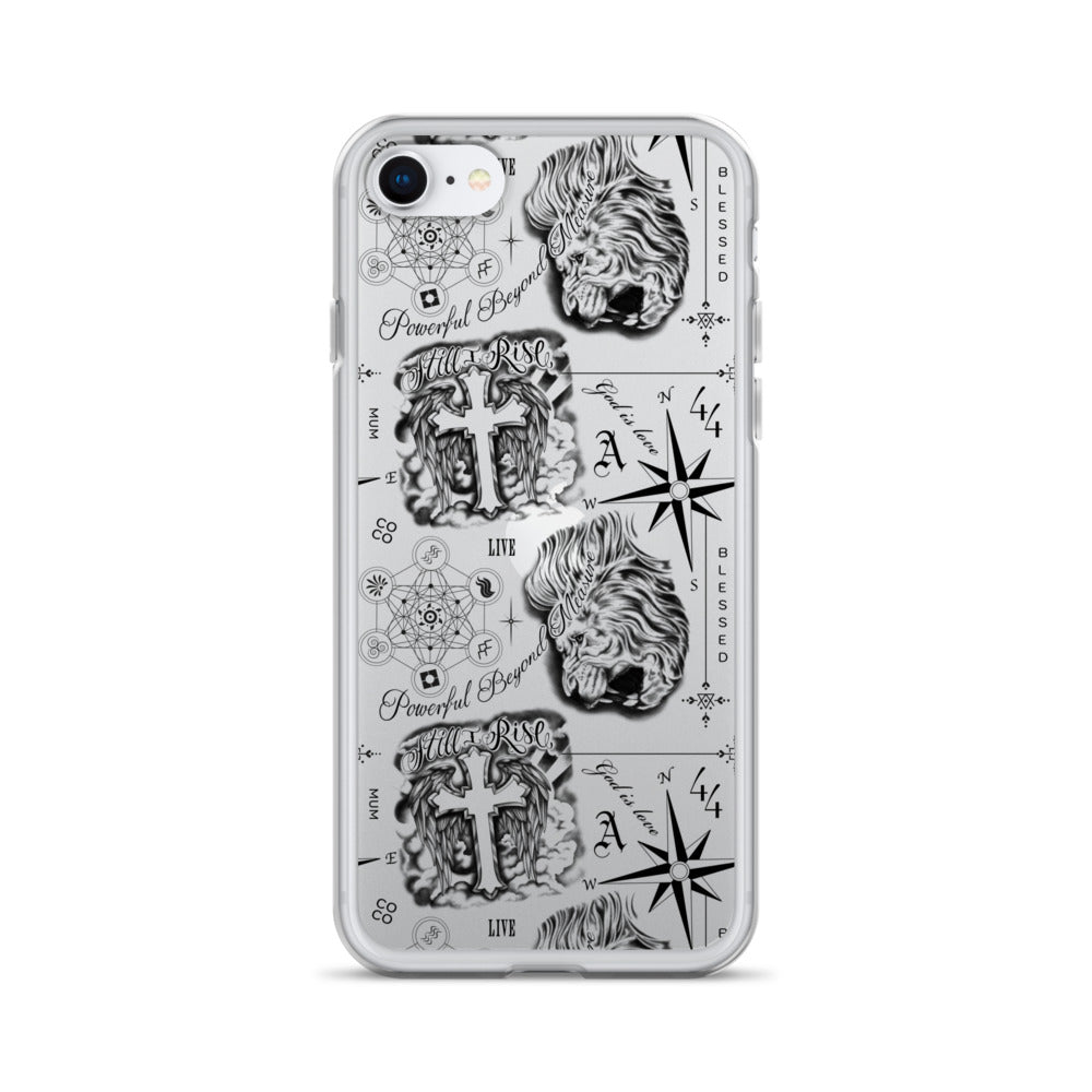 Lewis Hamilton Tattoo Art iPhone Case