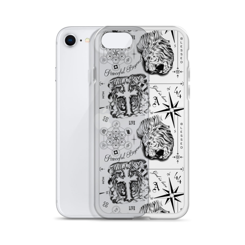 Lewis Hamilton Tattoo Art iPhone Case