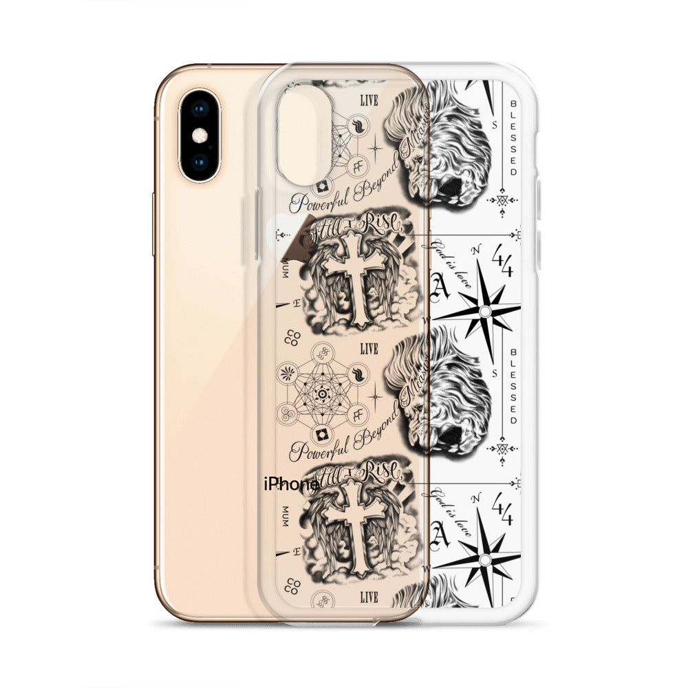 Lewis Hamilton Tattoo Art iPhone Case