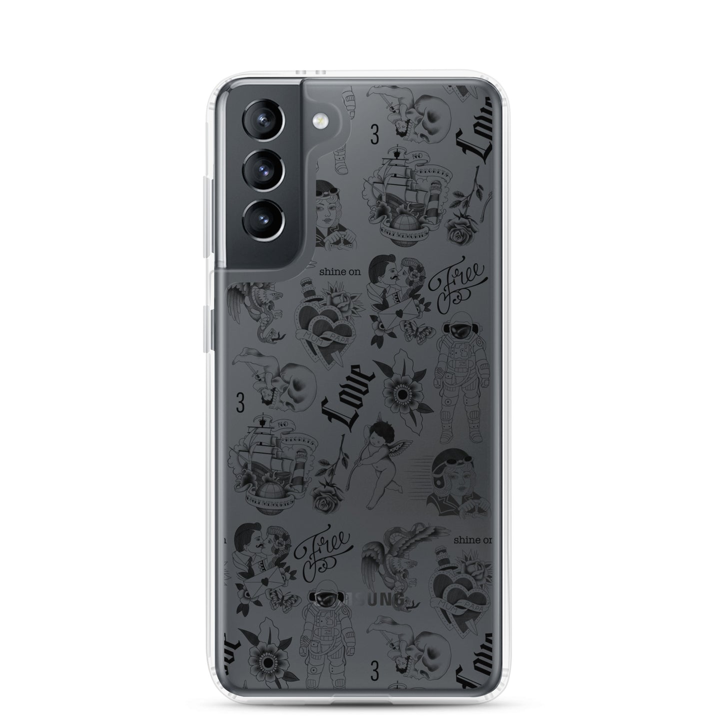 Iconic Daniel Ricciardo Tattoo Android Case