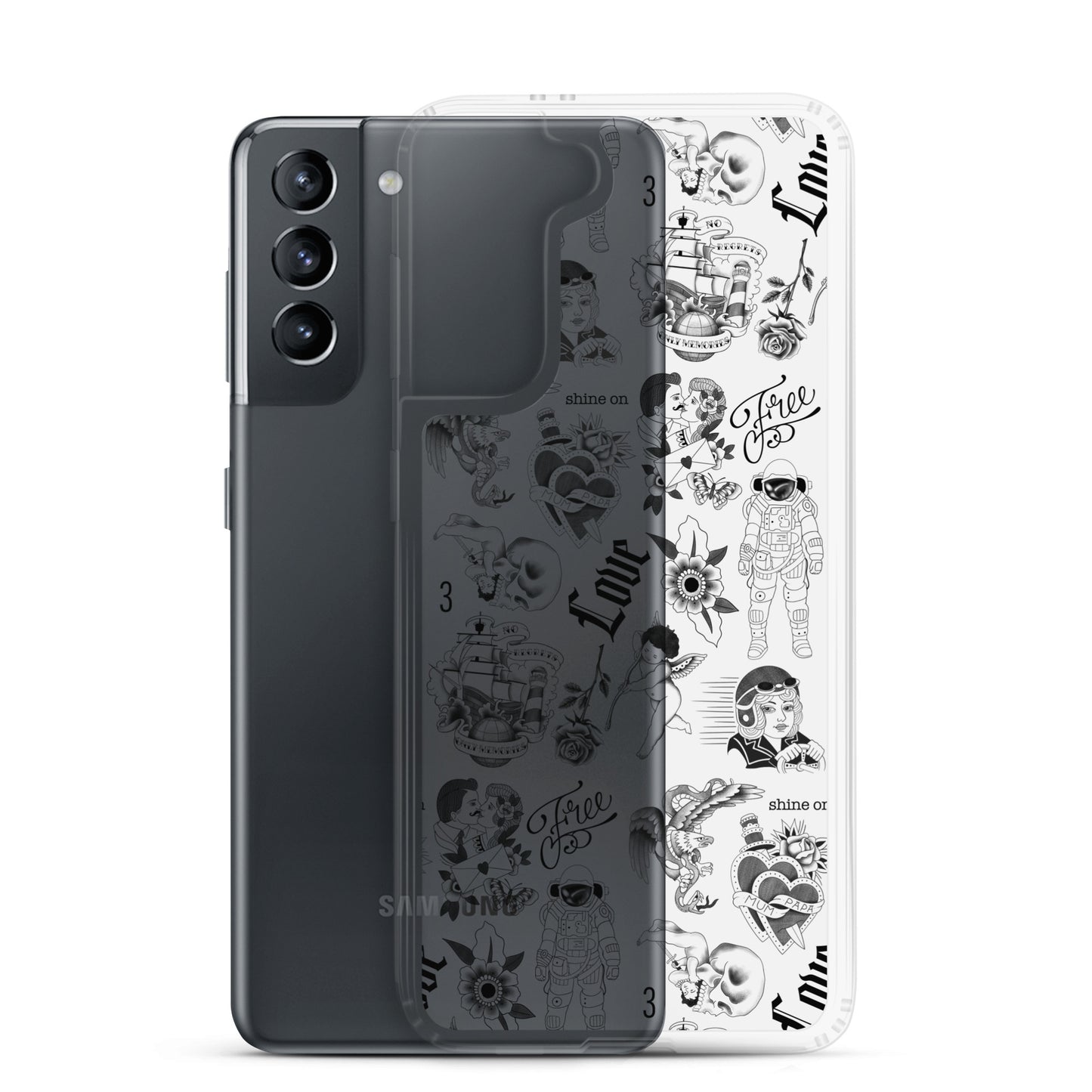 Iconic Daniel Ricciardo Tattoo Android Case