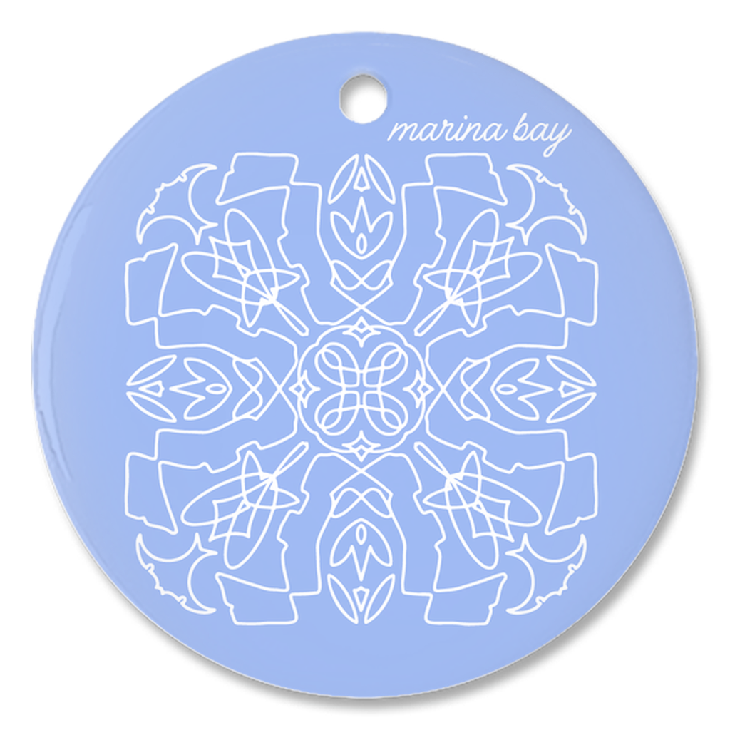 Marina Bay Trackflake Ornament