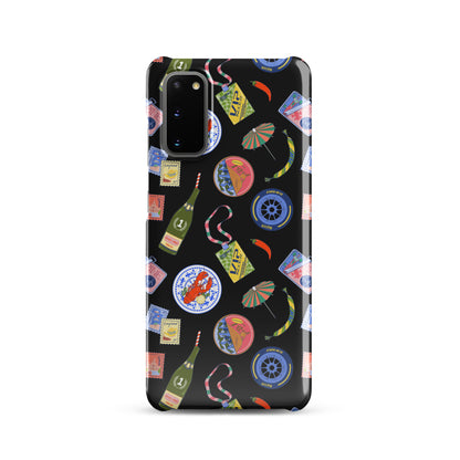 Jetset Summer Black Case for Samsung