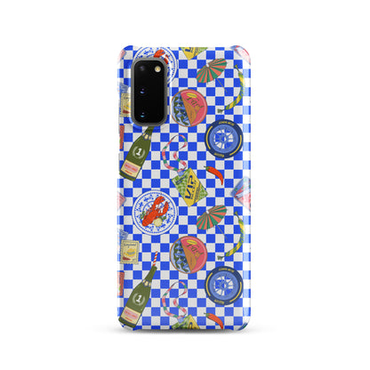 Jetset Deep Blue Picnic Case for Samsung