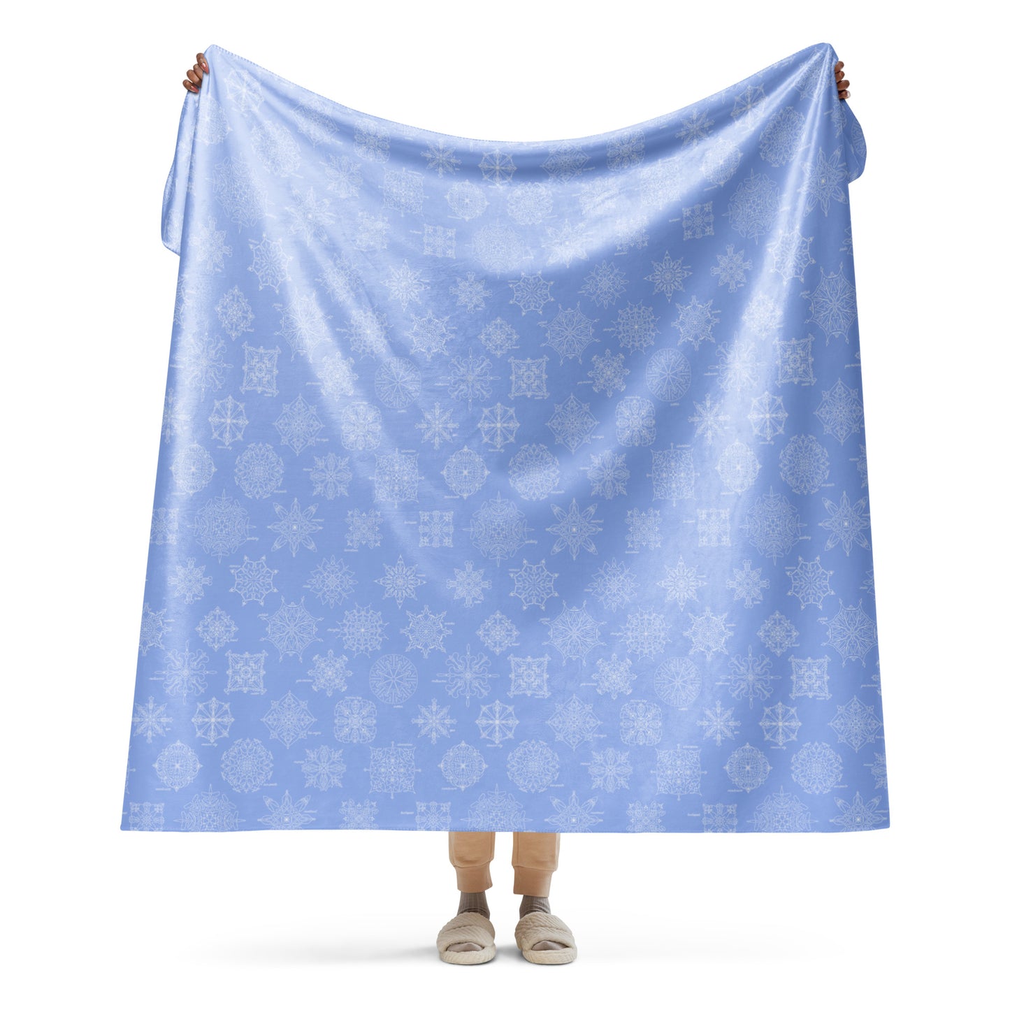 Trackflakes Blanket - Blue