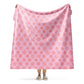 Trackflakes blanket - pink