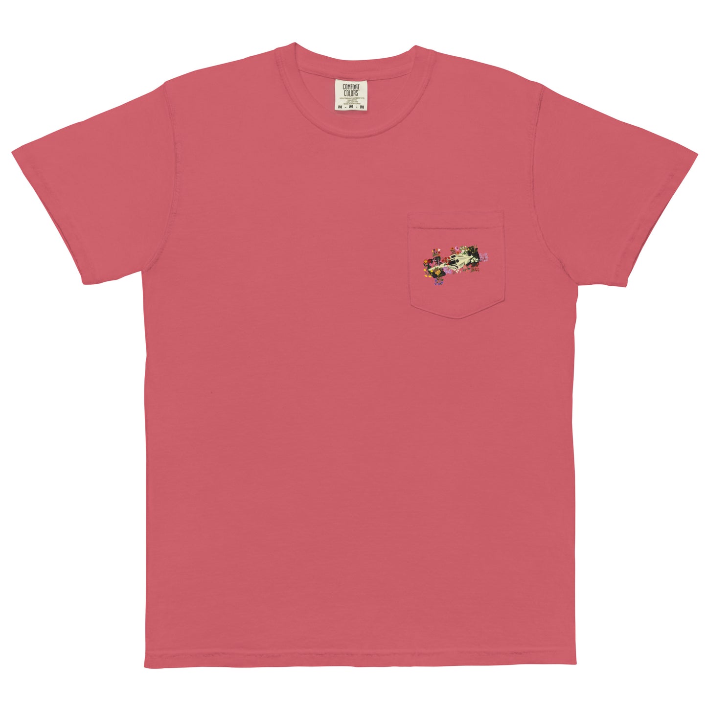 Global Flora Pocket Tee - Dark