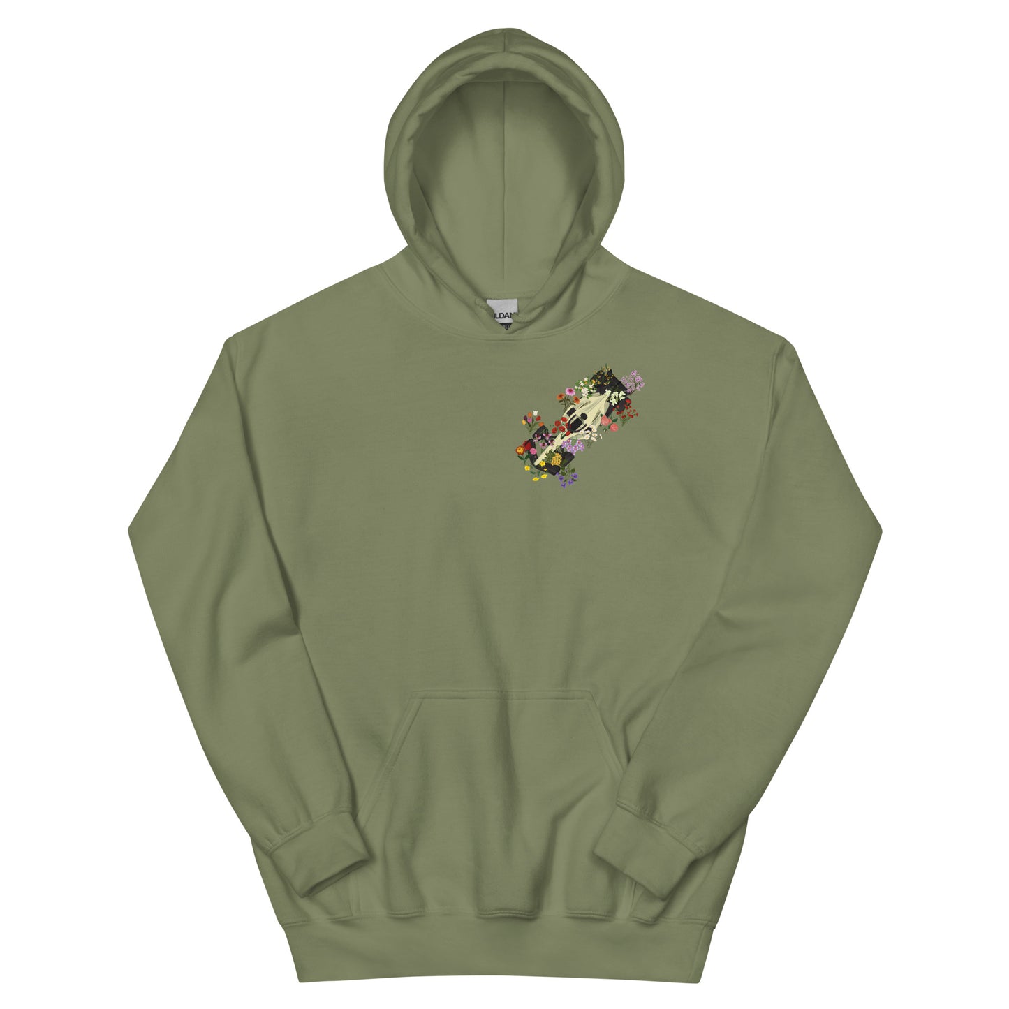 Global Floral Hoodie