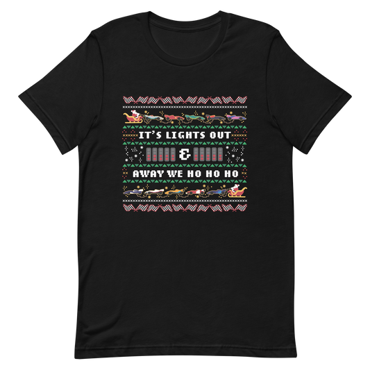 Lights out and away we ho ho ho T-Shirt